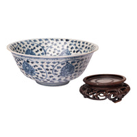 Blue and White Ming Dynasty Bowl