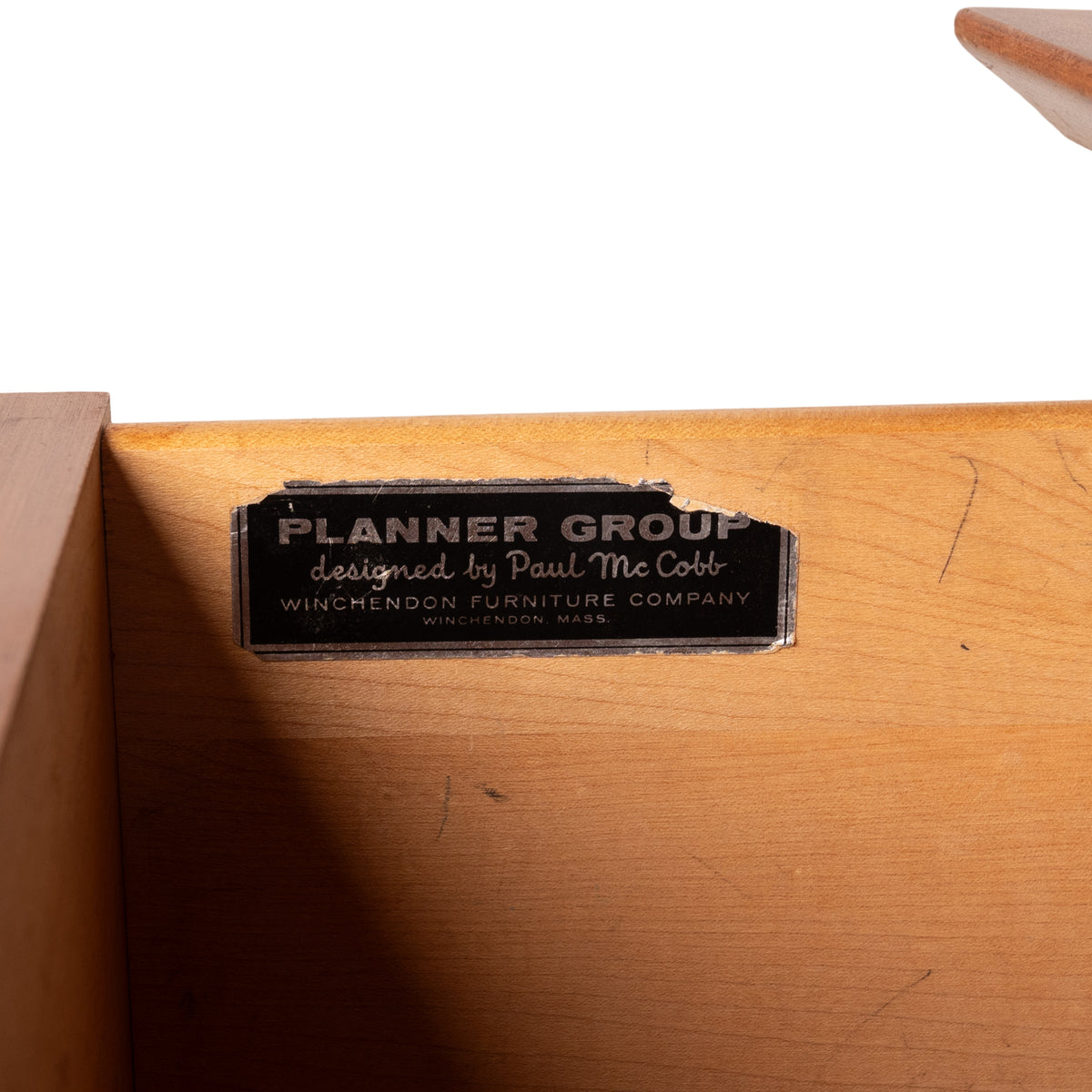 American Mid Century Modern Paul McCobb Planner Group Maple # 1560 Desk 1950's