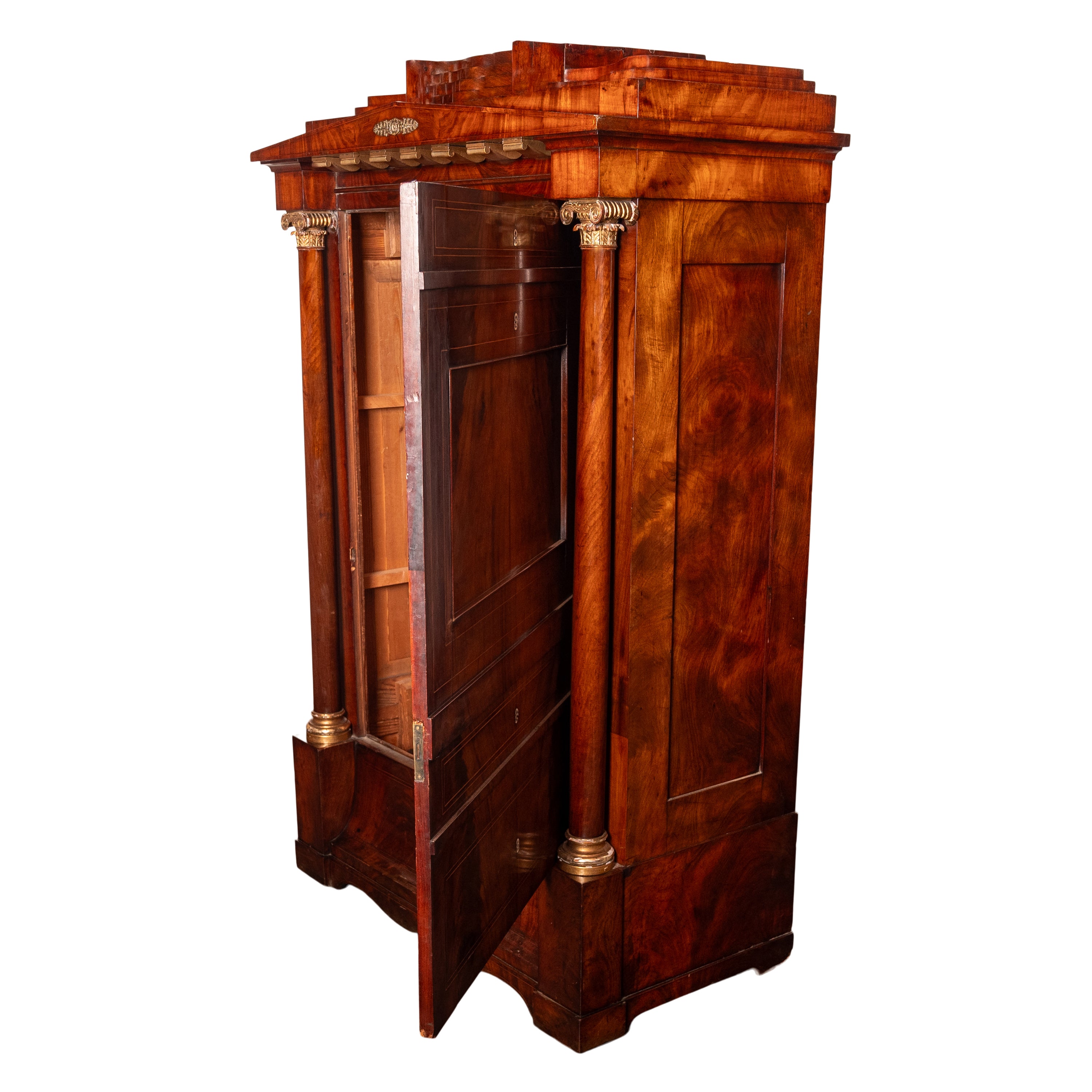 Mahogany discount wine cabinet