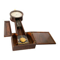 Antique American Simon Willard & Son 8 Day Banjo Clock Patent Timepiece 1825