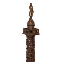 Antique French Grand Tour Bronze Statue Sculpture Napoleon Column Vendome 1860