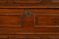 Antique English Country 17th Century Jacobean Charles II Oak Chest Drawers 1680