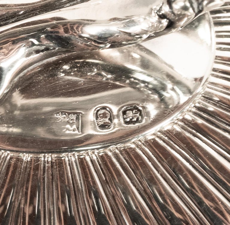 Antique George III Sterling Silver Soup Tureen Cover Benjamin Laver London 1787