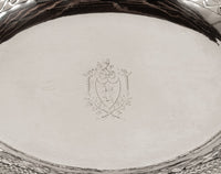Antique Georgian Sterling Silver Pierced Basket by Richard Morton Sheffield 1778
