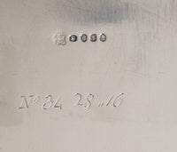 Set Four Georgian Sterling Silver Entree Dishes by Fogelberg & Gilbert London Royal Family 1792