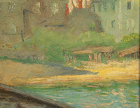 American Impressionist Oil Painting Provincetown Cape Cod Massachusetts by Gerrit Beneker, 1915