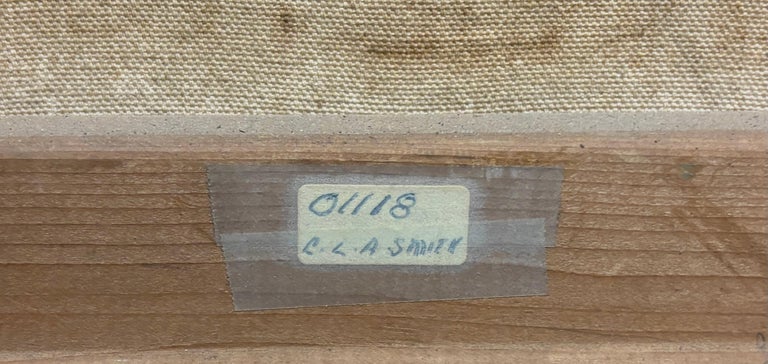 American Impressionist Oil on Canvas Painting "California Highlands" Los Angeles by Charles Smith, 1930