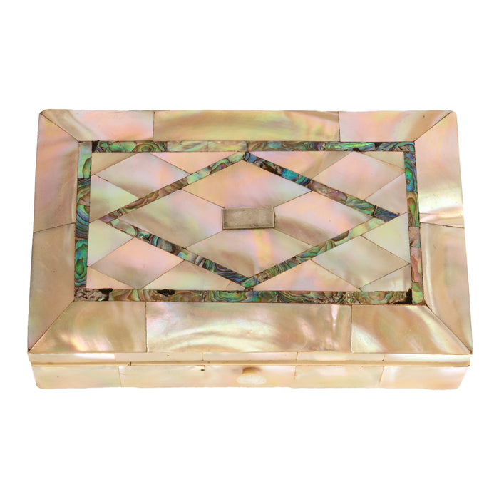 Antique French Mother of Pearl Sewing Necessaire Etui Propelling Pencil Case