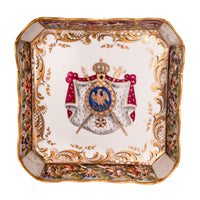 Antique Naples Porcelain 215 Piece Dinner & Tea Service Napoleon Au Roi de Rome