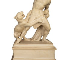 "Panther Hunter" Danish Sculpture Neoclassical Statue Jens Adolph Jerichau 1846
