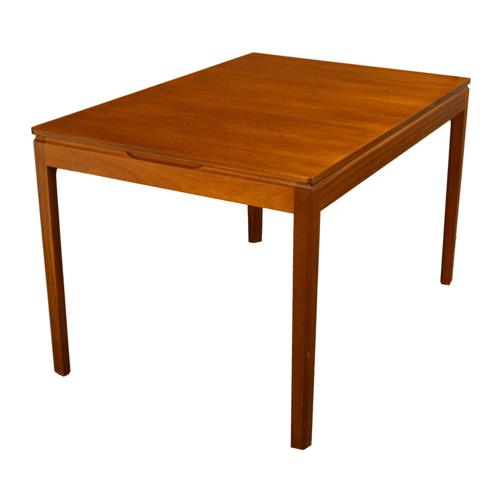Mid Century Modern Danish Style Teak Extending Dining Table by MacIntosh 1965