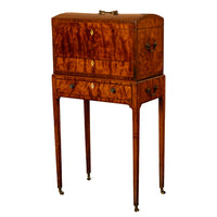 Antique George III Neoclassical Mahogany Chest Stand Cabinet Ince & Mayhew 1790