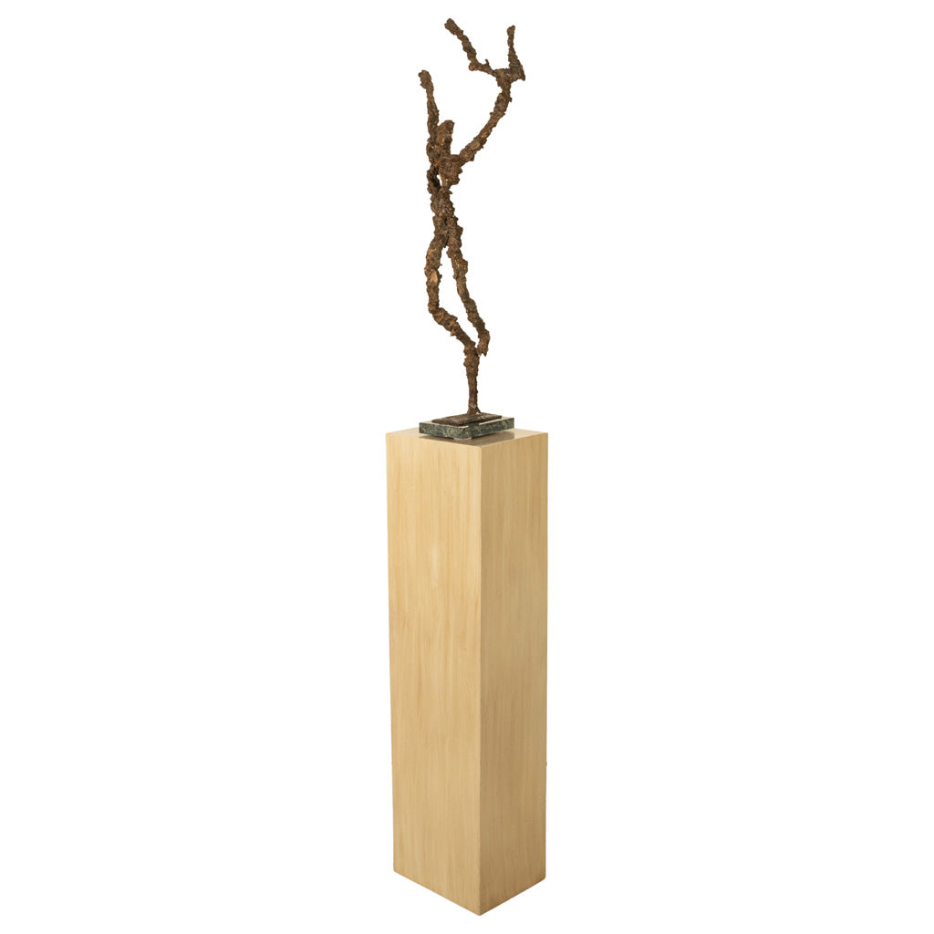 Portland Oregon Northwest Artist Large Abstract Figurative Bronze Sculpture by Frederic F. Littman, 1960