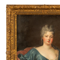 Antique 18thC Royal French Oil Painting Portrait Elizabeth Madame Palatine 1780 by Nicolas Bernard Lépicié, 1780