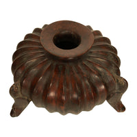 Ancient Pre-Columbian Colima Redware Ceramic Gourd Vessel Circa 100 BC Ex-Museum