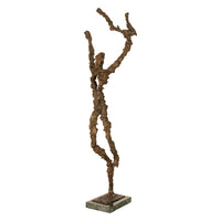 Portland Oregon Northwest Artist Large Abstract Figurative Bronze Sculpture by Frederic F. Littman, 1960