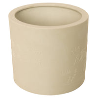 Antique Chinese Qing Biscuit Porcelain Scholar's Brush Pot Bitong Gold Fish 1850