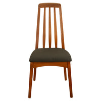 Set 4 Danish Mid Century Modern "Eva" Teak Dining Chairs by Niels Koefoed 1964