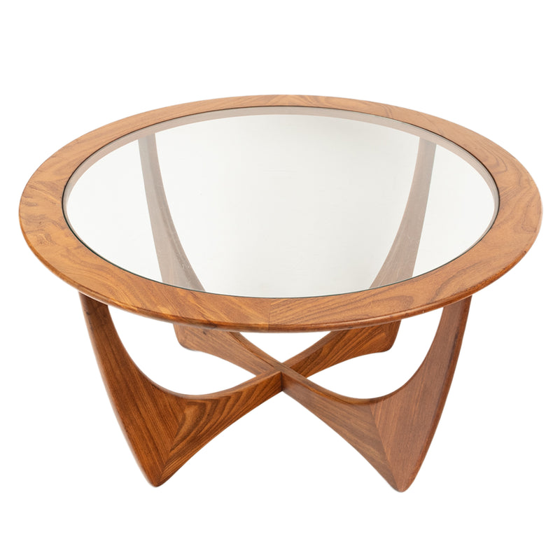 Mid Century Modern Teak Afromosia Wood Astro Rocket Coffee Table by G Plan 1965