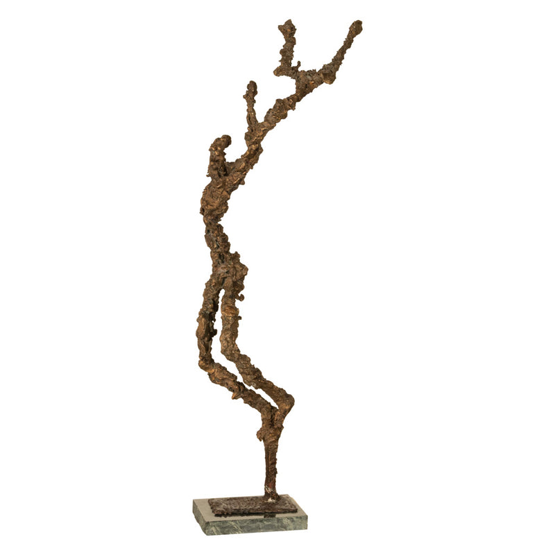 Portland Oregon Northwest Artist Large Abstract Figurative Bronze Sculpture by Frederic F. Littman, 1960