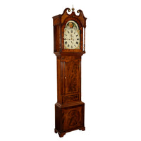 Antique Georgian Tall Case 8 Day Grandfather Clock Joseph Thompson of Whitehaven Circa 1820