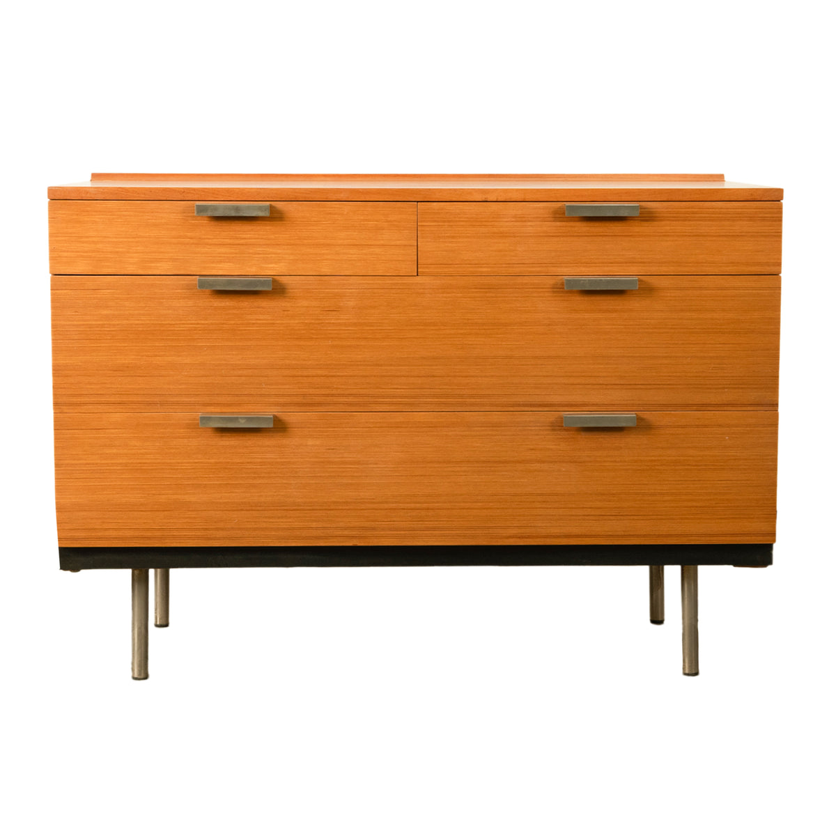 Mid Century Modern Birch Fineline Vanity Dresser Chest Set John Sylvia Reid 1961