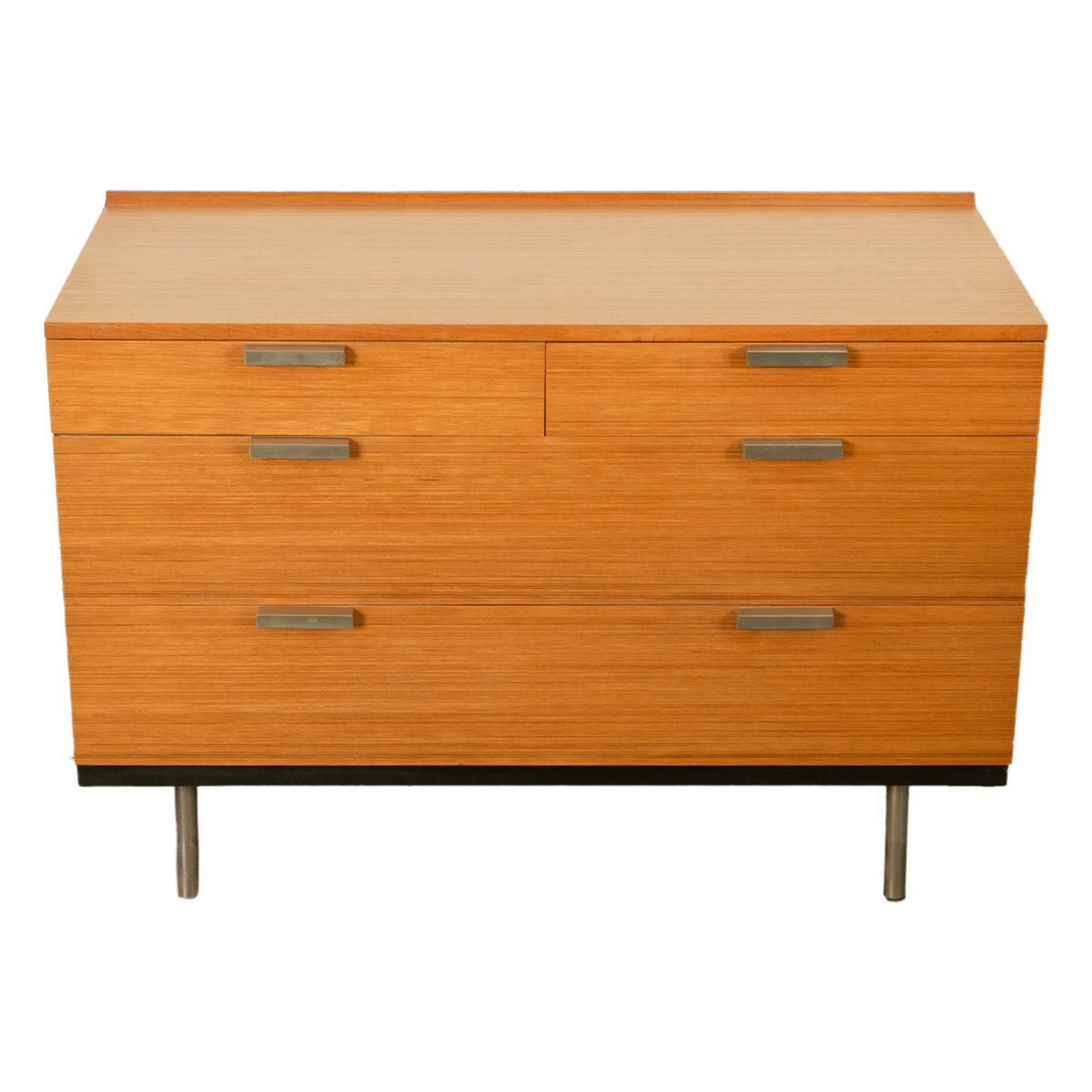 Mid Century Modern Birch Fineline Vanity Dresser Chest Set John Sylvia Reid 1961