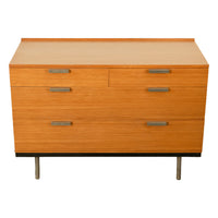 Mid Century Modern Birch Fineline Vanity Dresser Chest Set John Sylvia Reid 1961