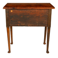 Antique Irish 18th Century Burl Walnut George I Lowboy Dressing Table Desk 1720