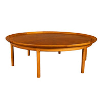 American Mid Century Modern 54" Circular Coffee Table by Tomlinson Sophisticate, 1959