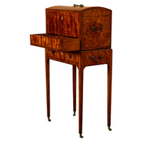Antique George III Neoclassical Mahogany Chest Stand Cabinet Ince & Mayhew 1790