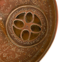 Antique Persian Islamic Arabic Brass Qibla Mecca Zodiac Compass Astrolabe 1880