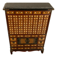 Antique Korean Elm Medicine Apothecary Cabinet Chest 88 Drawers Yakjang 1920
