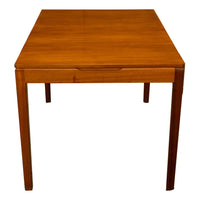 Mid Century Modern Danish Style Teak Extending Dining Table by MacIntosh 1965