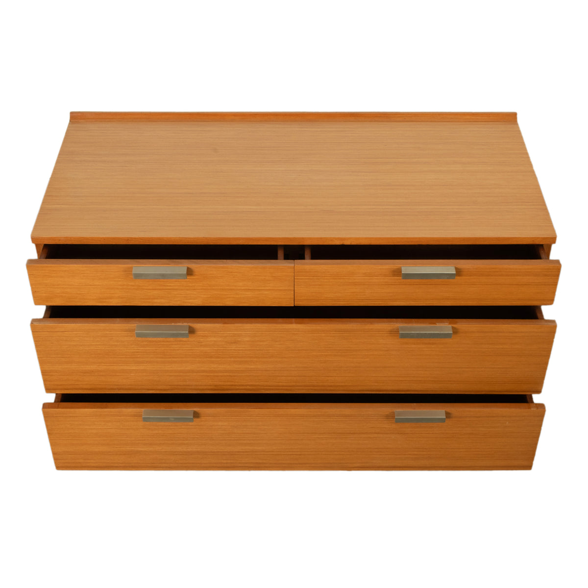 Mid Century Modern Birch Fineline Vanity Dresser Chest Set John Sylvia Reid 1961