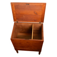 Antique American Federal Sheraton Middle Tennessee Cherry Plantation Sugar Chest 1820
