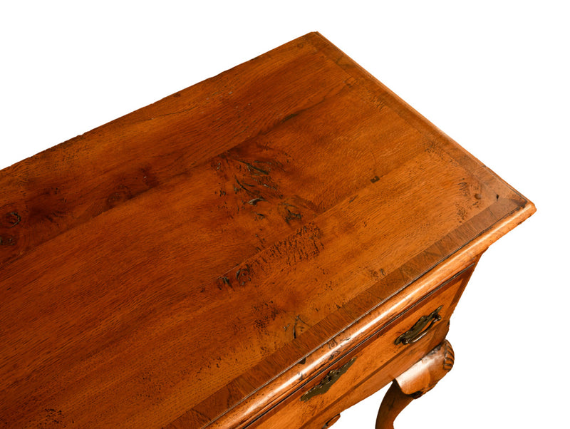 Antique 18th Century Georgian Oak & Crossbanded Mahogany Welsh Dresser Base 1780