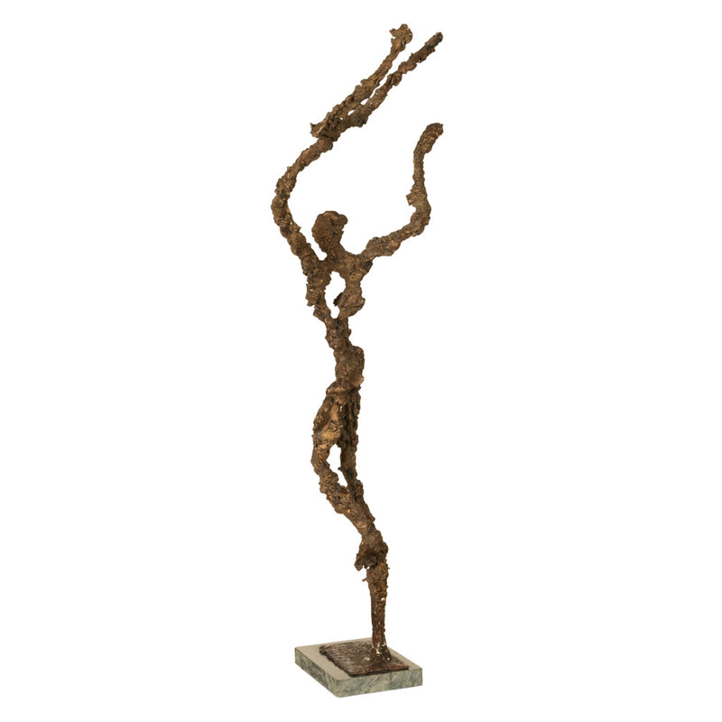 Portland Oregon Northwest Artist Large Abstract Figurative Bronze Sculpture by Frederic F. Littman, 1960