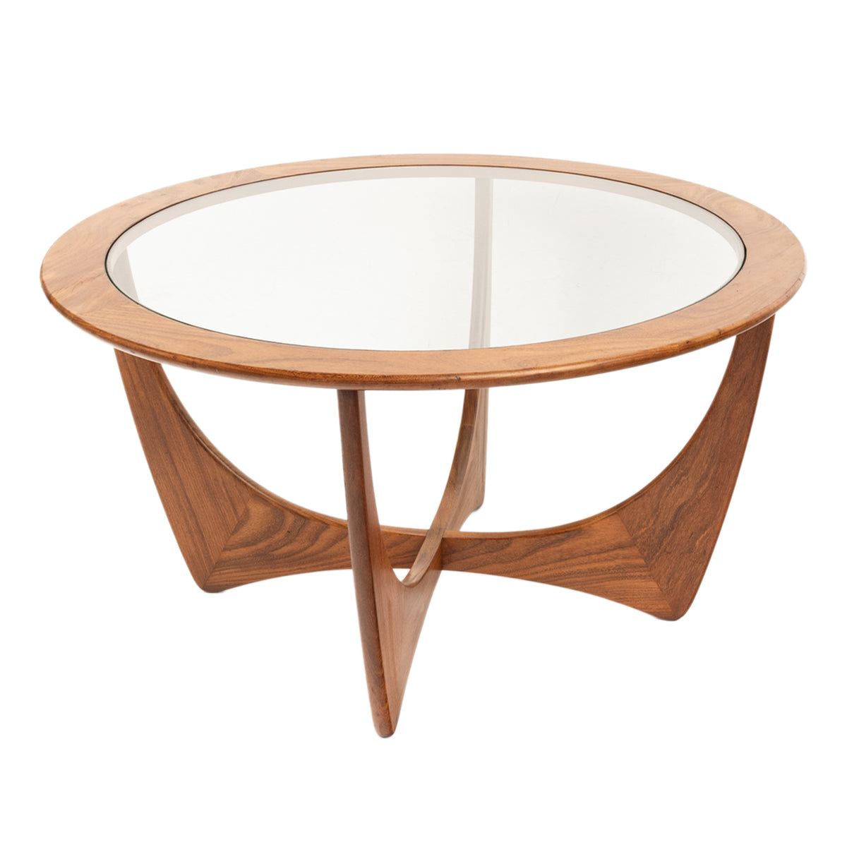 Mid Century Modern Teak Afromosia Wood Astro Rocket Coffee Table by G Plan 1965