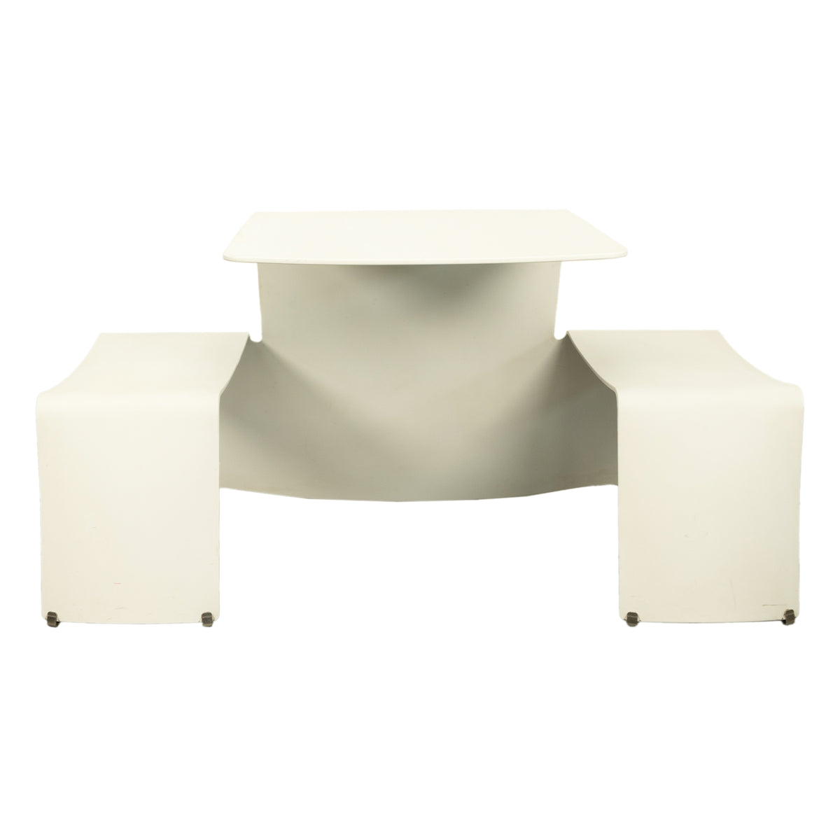 Post Modern Picnik Dining Table Seating by Xavier Lust Dirk Wynants for Extremis, 2002