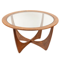 Mid Century Modern Teak Afromosia Wood Astro Rocket Coffee Table by G Plan 1965