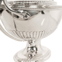 Antique George III Sterling Silver Soup Tureen Cover Benjamin Laver London 1787