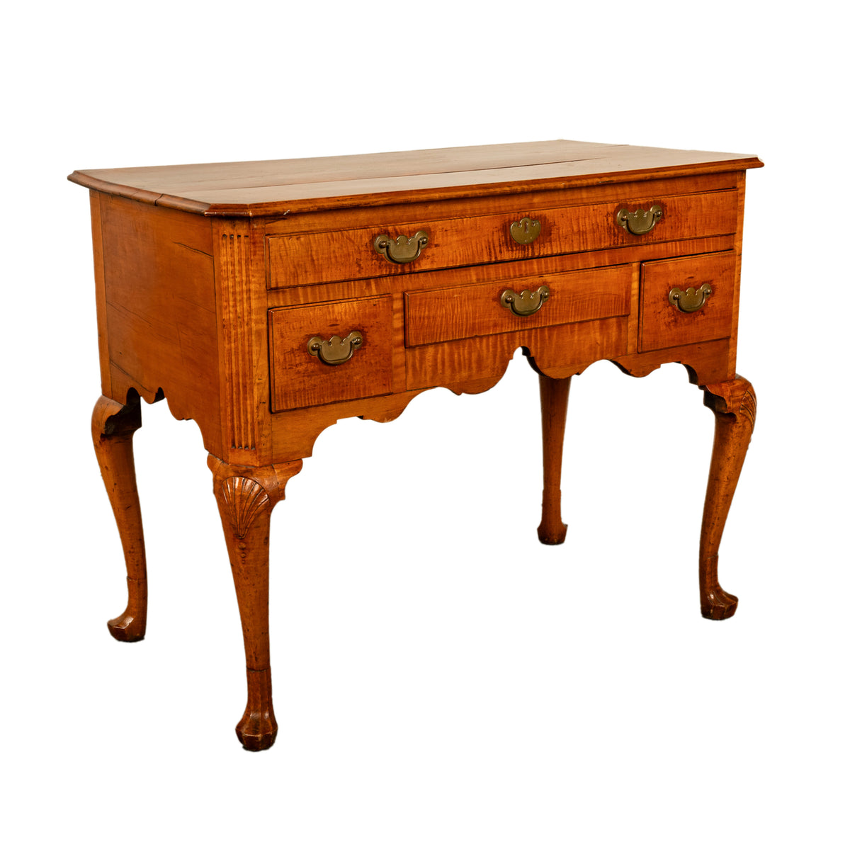 Antique Philadelphia Queen Anne Maple Dressing Table Garvan Collection Yale University 1760