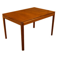 Mid Century Modern Danish Style Teak Extending Dining Table by MacIntosh 1965