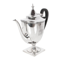 Antique American Art Deco Sterling Silver Tea Coffee Service Richard Dimes 1925