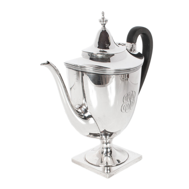 Antique American Art Deco Sterling Silver Tea Coffee Service Richard Dimes 1925