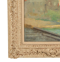 American Impressionist Oil Painting Provincetown Cape Cod Massachusetts by Gerrit Beneker, 1915