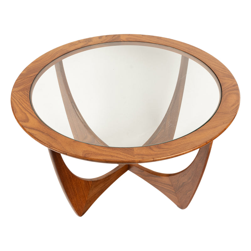 Mid Century Modern Teak Afromosia Wood Astro Rocket Coffee Table by G Plan 1965