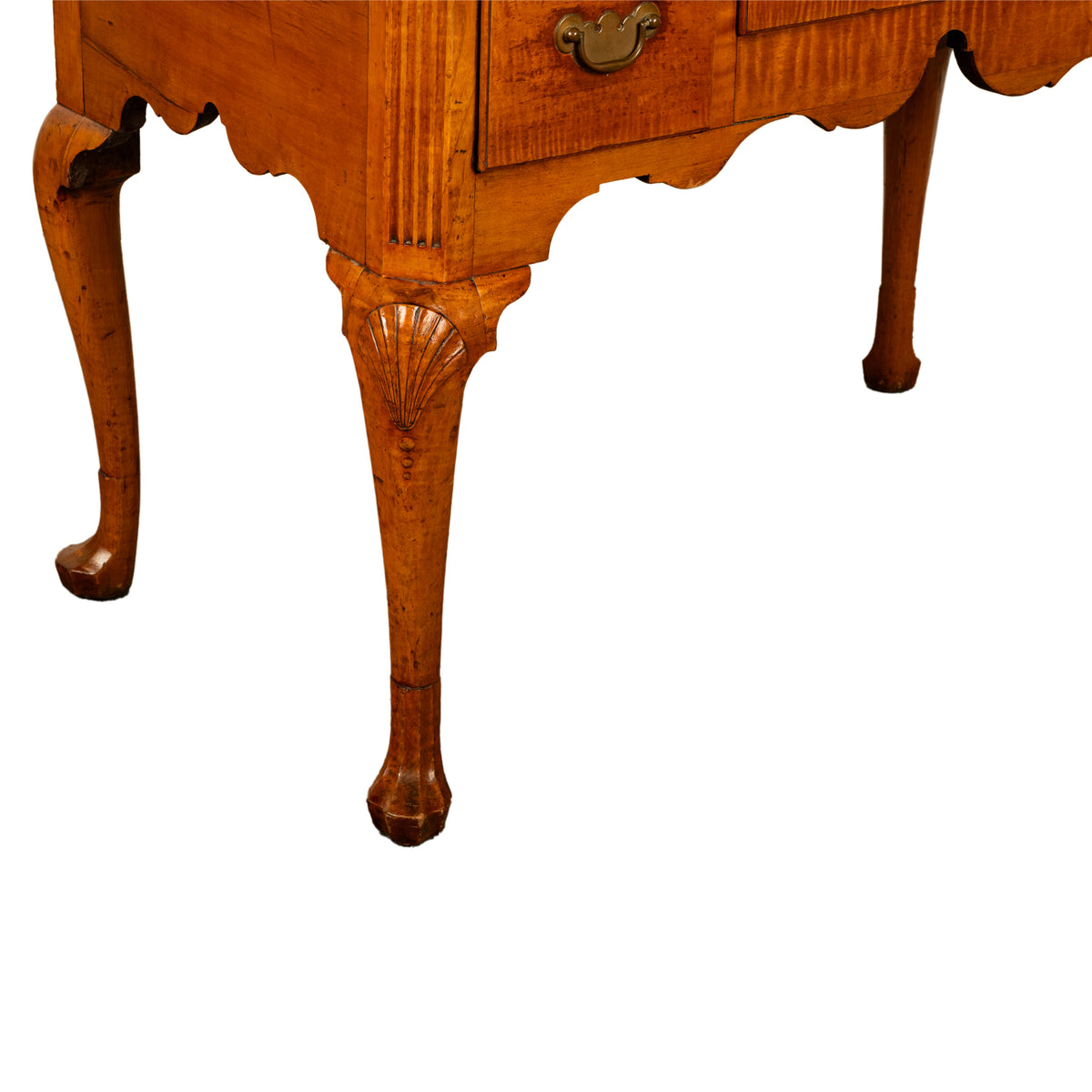 Antique Philadelphia Queen Anne Maple Dressing Table Garvan Collection Yale University 1760