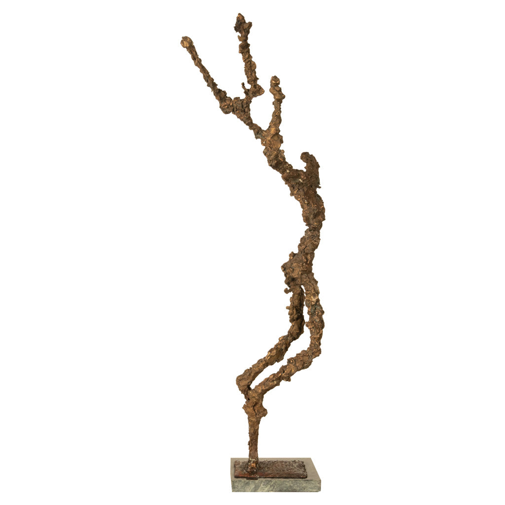 Portland Oregon Northwest Artist Large Abstract Figurative Bronze Sculpture by Frederic F. Littman, 1960
